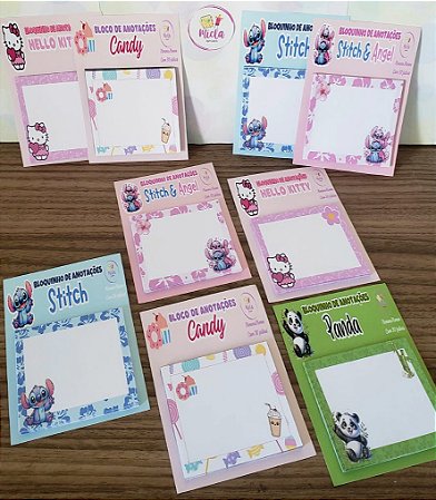 Bloquinho de Anotações Personalizados