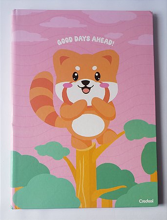 Cadernos Capa Dura Brochurão Grande Costurado 80 Folhas LaLa Pets Credeal