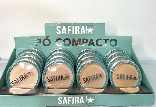 Pó Compacto- Tons Claros  SAFIRA