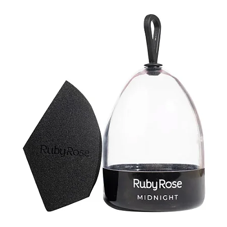 Esponja Midnight preta da Ruby Rose 7,5 g