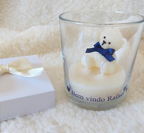 Kit Lembrancinha - Urso no pote - 10 Unidades