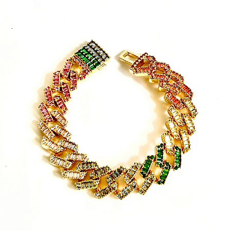 Pulseira Multicolor Zirconia