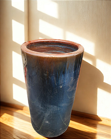 VASO BALLY LISO - CERÂMICA ESMALTADA