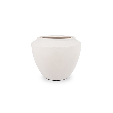 VASO THAI 60 XL POLIETILENO BRANCO MÁRMORE