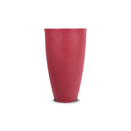VASO VIETNAMITA FOSCO 70 POLIETILENO VERMELHO