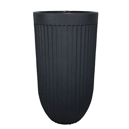 VASO CILINDRICO ATENAS 33 POLIETILENO OFF WHITE