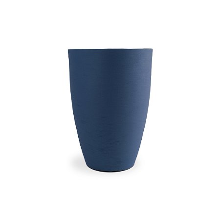 VASO CONE GRAFIATO 77 POLIETILENO AZUL MACAUBA