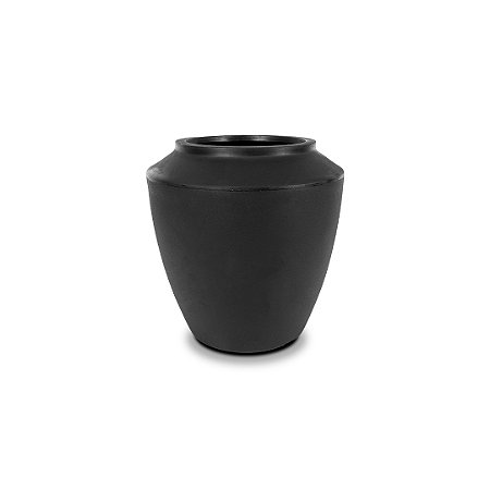 VASO THAI 60 POLIETILENO PRETO ABSOLUTO