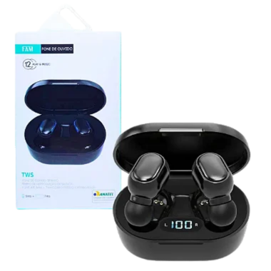 Fone de Ouvido Bluetooth TWS - FAM