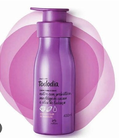 Hidratante tododia ameixa e flor de baunilha