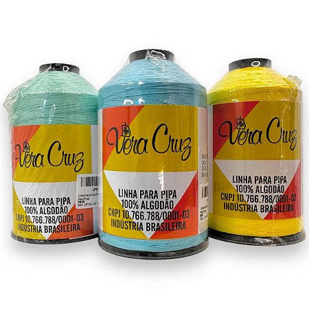 Linha Vera Cruz Fio 04 Para Pipa 3000 Jardas