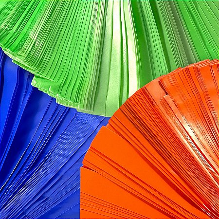 Fita Plástico Solar Leve Fluorescente 1kg Para Rabiola