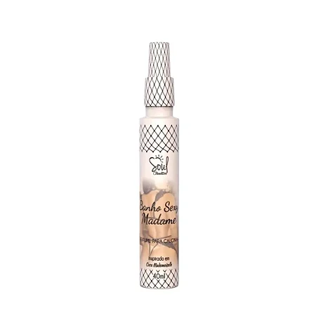Perfume Para Calcinha Banho Sexy Madame Soul Cosméticos 40ml