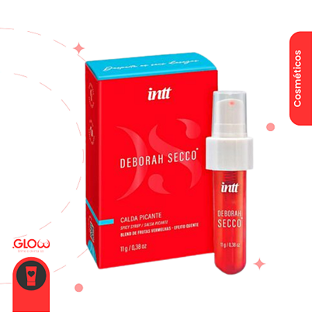 Calda Beijável Picante 11g -  Intt + Deborah Secco