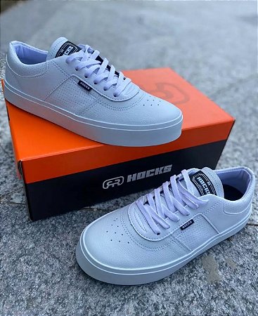 Tênis HOCKS Tempus White - Estilo e Conforto