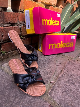 Chinelo Moleca com Laço Elegante