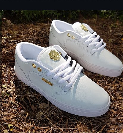 Tênis Hocks Montreal White Gold