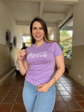 Baby Look Feminina Coca-Cola