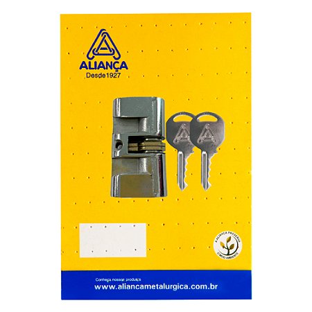 CART/CILINDRO FECHADURA ROSCADO C400 CR
