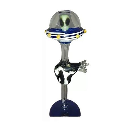 Piteira nave espacial abduzindo vaca