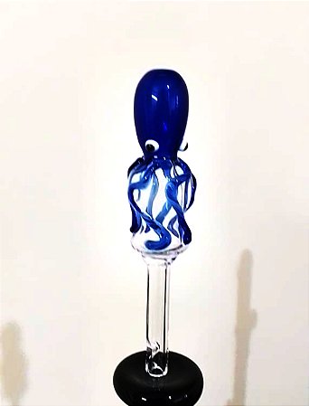 Piteira polvo azul 8 cm