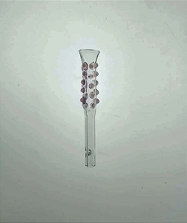 Piteira anti stress 6mm x 7cm rosa