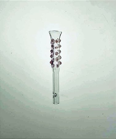 Piteira anti stress 5mm x 7cm rosa