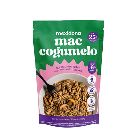Macarrão Mac Mexidona Cogumelo