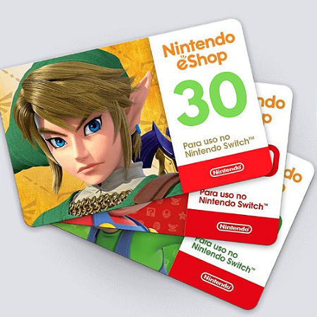 Nintendo Gift Card R$30