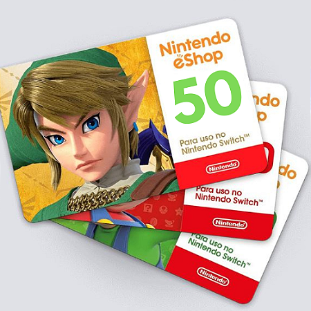 Nintendo Gift Card R$50