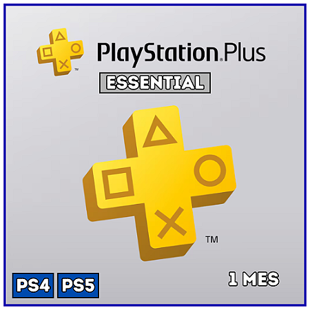 Playstation Plus Primária PS4 PS5 3 Meses