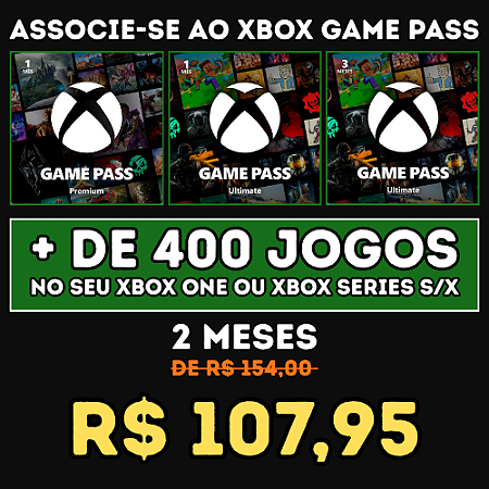 GAME PASS ULTIMATE 2 MESES