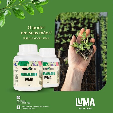 Fertilizante Enraizador Luma + Forte 60ML