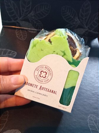 Sabonete Artesanal Capim-limão 110g