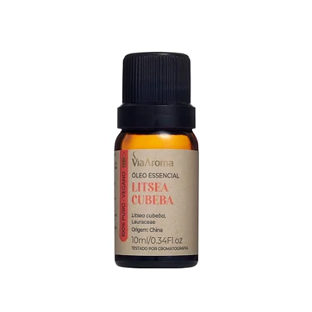 Óleo Essencial Litsea Cubeba Via Aroma - 10ml
