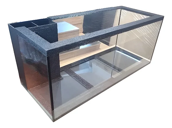 Aquário 300 Litros 120x50x50 Cm Vidro 6mm Com Sump Interno