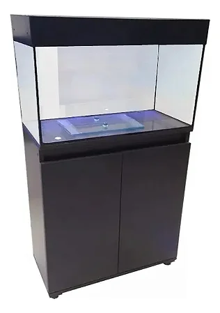 Aquário 96 Litros 80x30x40 com Móvel BOX