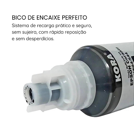 REFIL DE TINTA EPS ECO TANK 504/544 BK 70ML