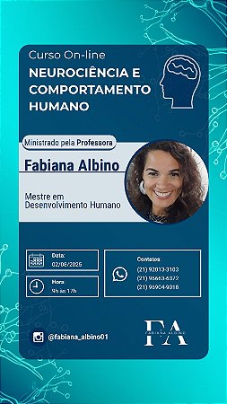 Curso Neurociência e Comportamento Humano (ONLINE)
