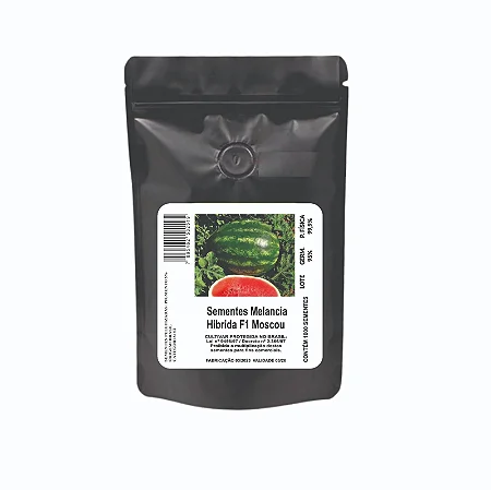 3.000 Sementes Melancia Hibrida F1 Moscou
