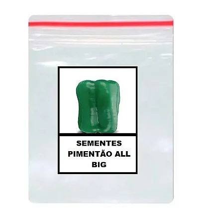 Sementes de Pimentão All Big 150 unidades