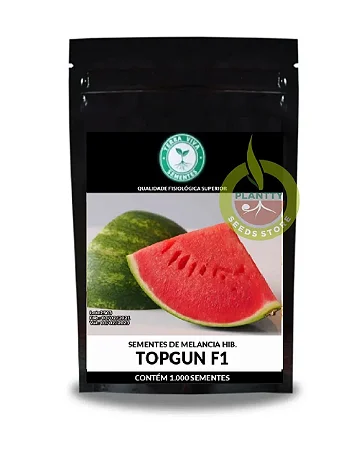 Sementes de Melancia Hibrida TopGun 1000 unidades