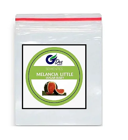 Sementes Melancia Little Sugar Baby 100 unidades