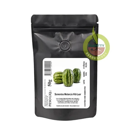Sementes de Melancia Hib Luar - 10.000 Sementes