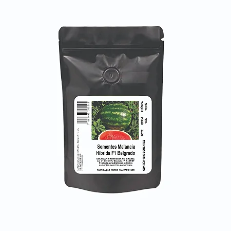 10.000 Sementes Melancia Hibrida F1 Belgrado