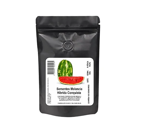 Sementes de Melancia Híbrida Conquista - 1.000 Unidades