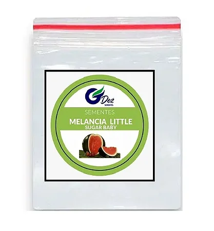 Sementes de Melancia Little Sugar Baby - 1.000 Unidades