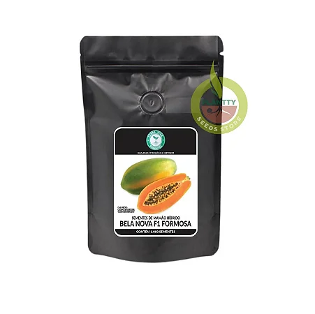 Mamão Híbrido Bela Nova F1 Formosa - 5.000 Sementes