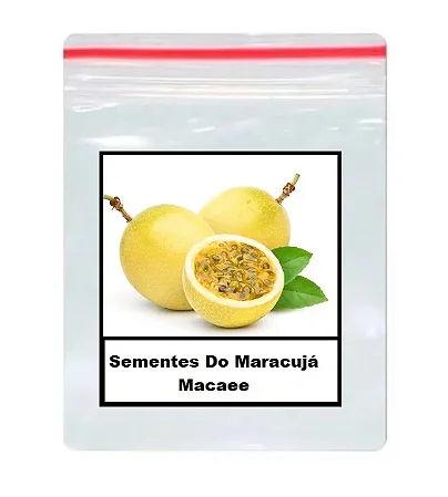 Sementes do Maracujá Macaé - 100 Unidades