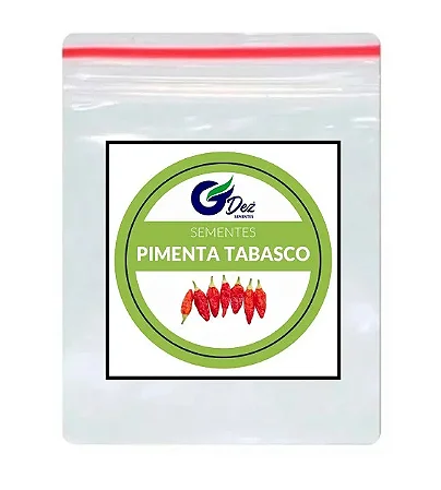 Sementes De Pimenta Tabasco 100 unidades